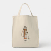 Monogram golftas tote bag (Achterkant)