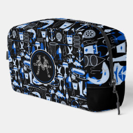 Monogram Gone Vist blauw Toilettasje