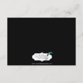 Monogram gotisch Lijst invoegen Informatiekaartje (Achterkant)