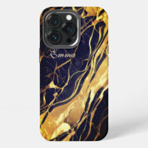 Monogram goud en zwarte case iphone 13 pro max