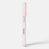 Monogram Goud Pastel Roze Zwart Minimalistisch Sti Case-Mate iPhone Case (Achterkant / Rechts)