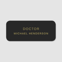 Monogram Goud Zwart Minimalistisch Elegant Modern