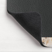 Monogram gouden Koeienhuiden Initialen Muismat (Hoek)