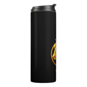 Monogram Gouden Paard- Thermosbeker (Gedraaid links)