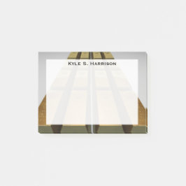 Monogram Goudstaven Feng Shui Welvaart Post-it® Notes