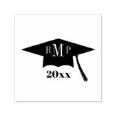 Monogram graduatiecategorie  zelfinktende stempel (Design)