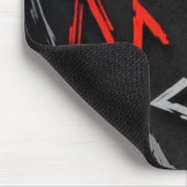 Monogram graffiti muismat (Hoek)