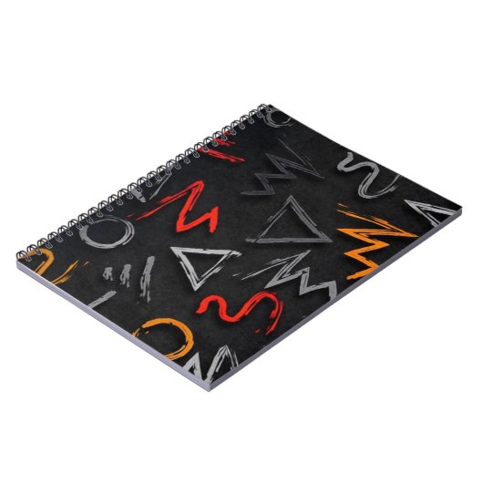 Monogram graffiti notitieboek (Linkerzijde)