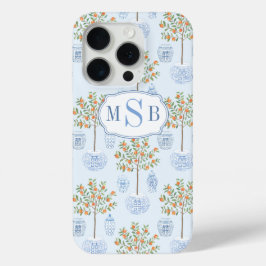 Monogram Grandmillenial Citrus Tree Ginger Jar iPhone 15 Pro Case