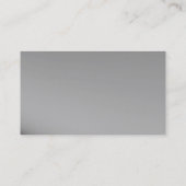 Monogram Gray Black Consultant Visitekaartje (Achterkant)