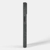 Monogram grijs Hoesje-Mate iPhone draagtas uit led Case-Mate iPhone Case (Achterkant / Rechts)