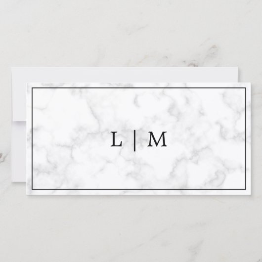 Monogram Grijs Marmeren Zakelijk Certeficaat (Achterkant)