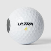 Monogram Grijs met Stippen Golfballen (Logo)