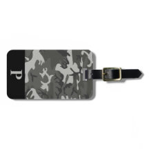 Monogram Grijs Militair Camo Camouflage Zwart Fram