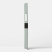 Monogram grijze kleurenachtergrond Case-Mate iPhone case (Achterkant / Rechts)