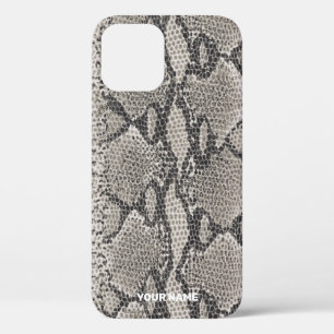 Monogram Grijze Snakeskin-Hoesje-Mate iPhone-tas Case-Mate iPhone Case