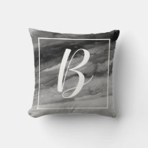 Monogram Grijze Waterverf