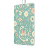 Monogram grillige bloemen luchtverfrisser (Links)