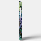 Monogram Groen Blauw Paarse Wit Bloemen Groen Case-Mate iPhone Case (Achterkant / Links)