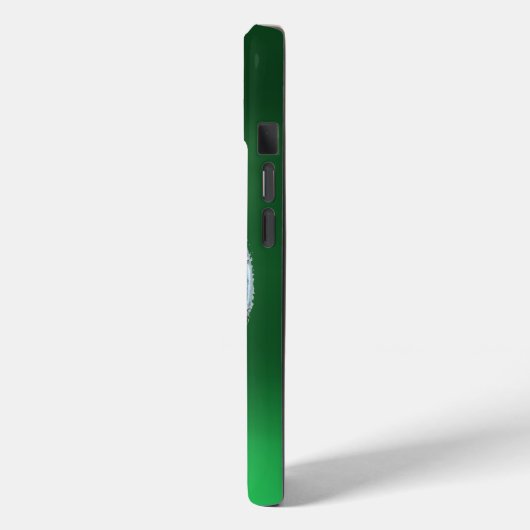 MONOGRAM groen Case-Mate iPhone Case (Achterkant / Links)