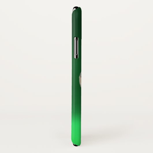 MONOGRAM groen Case-Mate iPhone Case (Achterkant / rechts)