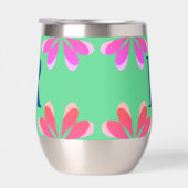 Monogram groen roze retro (Rechts)