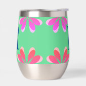 Monogram groen roze retro (Links)