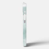 Monogram Groene Elegante Waterverf Case-Mate iPhone Case (Achterkant / Links)