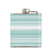 Monogram groene strepen heupfles (Achterkant)