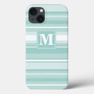 Monogram groene strepen Hoesje-Mate iPhone draagta Case-Mate iPhone Case