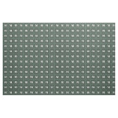Monogram groene strepen stof (Yard (91,4 cm))