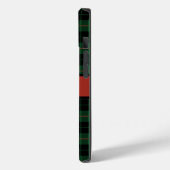 Monogram Groene Zwarte Rode Tartan Schotlandse rui Case-Mate iPhone Case (Achterkant / Links)