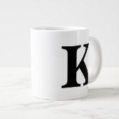Monogram Grote Koffiekop (Voorkant rechts)