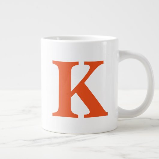 Monogram Grote Koffiekop (Rechts)