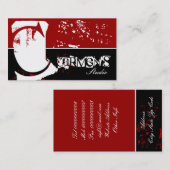 Monogram-Grunge-Visitekaartjes Visitekaartje (Voorkant / Achterkant)