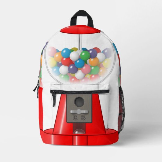 Monogram Gumball Machine -  Bedrukte Rugzak (Voorkant)