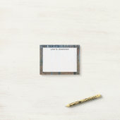 Monogram Gustav Klimt, Beech Grove 1 Post-it® Notes (Op bureau)