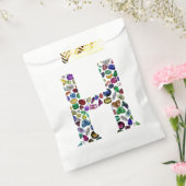 Monogram H Bedankzakje (Gezegeld)