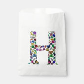Monogram H Bedankzakje (Voorkant)