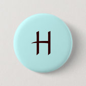 Monogram H Button (Voorkant)
