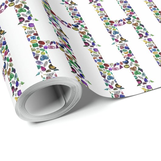 Monogram H Cadeaupapier (Rol Hoek)