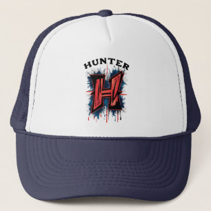 Monogram "H" - Graffiti Spuitverf Trucker Pet