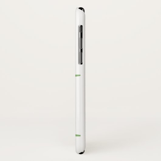 Monogram H Lavendel Eucalyptus Case-Mate iPhone Case (Achterkant/links)