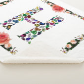 Monogram H Sherpa Deken (3/4)