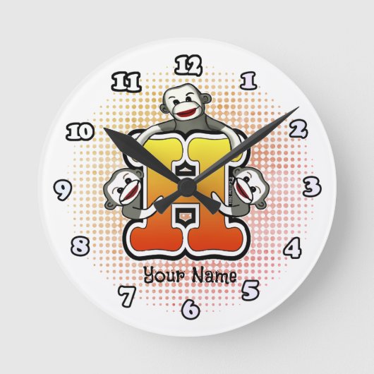 Monogram H sok Aap klok (Voorkant)