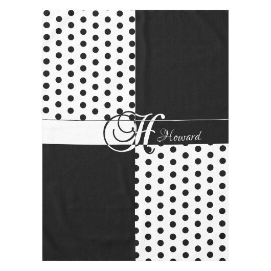 Monogram H Tafelkleed (Voorkant)