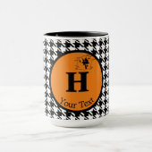 Monogram, Halloween Houndstooth 15oz Combo Mok (Midden)