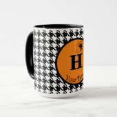 Monogram, Halloween Houndstooth 15oz Combo Mok (Voorkant links)