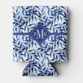 Monogram | Hand-gebilderd inktpatroon voor Waterve Blikjeskoeler (Voorkant)