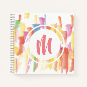Monogram handboek verf notitieboek